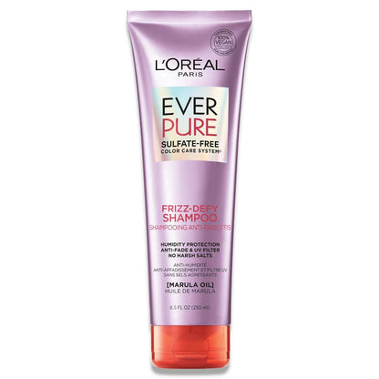 L'Oreal - Paris EverPure Sulfate Free Frizz Shampoo, With Marula Oil- 8.5 oz