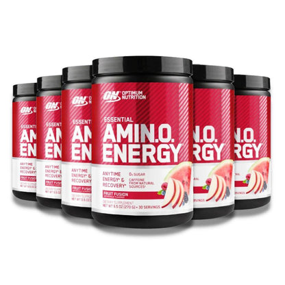 Optimum Nutrition - Amino Energy, Fruit Fusion 9.5 Oz 30 servings